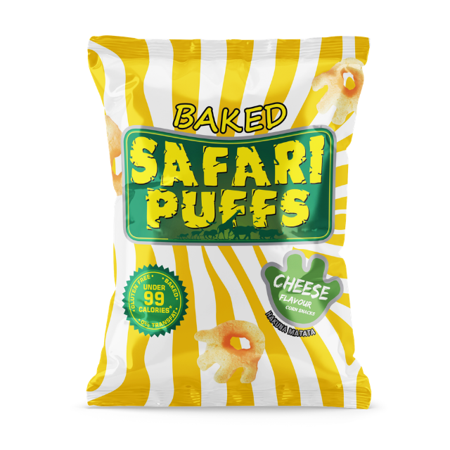 Tropical Heat Safari Puff Cheese 100G